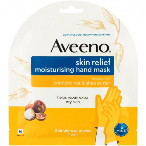 Aveeno - 保濕修護乳木果燕麥手膜 1對 一次性手膜 163-1477 Aveeno - 保濕修護乳木果燕麥手膜 1對 一次性手膜 163-1477
