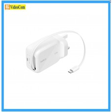 BELKIN  WCH022MYWH  UltraCharge GaN 伸縮線充電器 67W 745883946600  