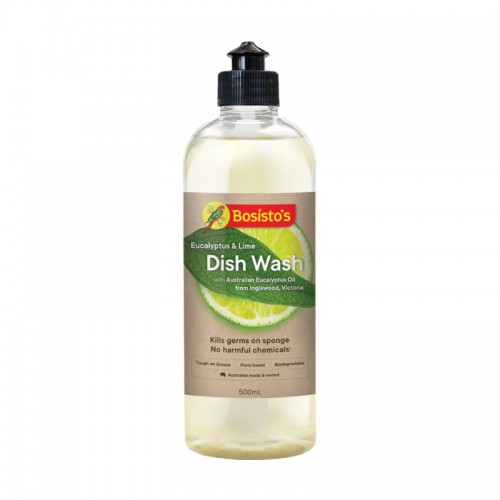 澳洲 Bosisto's 天然尤加利精油洗碗系列 500ml 青檸+尤加利 162-1241 澳洲 Bosisto's 天然尤加利精油洗碗系列 500ml 青檸+尤加利 162-1241