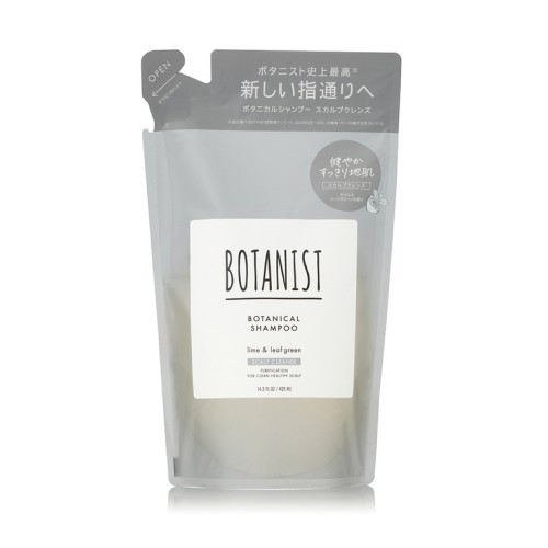 BOTANIST 植物學者 植物性滋潤保濕洗髮水 - 青檸綠葉香 補充裝 425ml - (灰蓋 頭皮清潔型) 163-1088 BOTANIST 植物學者 植物性滋潤保濕洗髮水 - 青檸綠葉香 補充裝 425ml - (灰蓋 頭皮清潔型) 163-1088