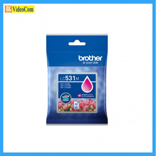 BROTHER LC531 Magenta FOR DCP-J1260W DCPJ1310DW DCPJ1360DW BROTHER LC531 Magenta FOR DCP-J1260W DCPJ1310DW DCPJ1360DW