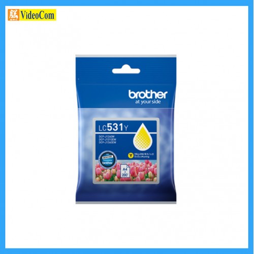 BROTHER LC531 Yellow FOR DCP-J1260W DCPJ1310DW DCPJ1360DW BROTHER LC531 Yellow FOR DCP-J1260W DCPJ1310DW DCPJ1360DW