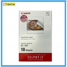 CANON SELPHY Paper Set KC-18IF (FULL SIZE  LABELS ) PAPER SET(54 X 86 MM)