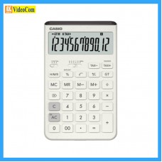 CASIO  JT-200T-WE 灰白色12位纖巧桌上型計算機