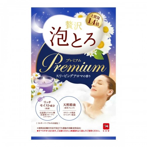 牛乳石鹼 (COW)  甜睡香氛極緻豐盈泡泡浴鹽 40g