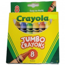 Crayola Crayons-Jumbo 8 ct 071662003890