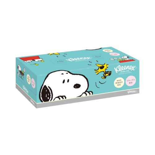 Crecia Kleenex 保濕型柔軟手抽式紙巾 360枚 (180抽) 史努比 162-1183 Crecia Kleenex 保濕型柔軟手抽式紙巾 360枚 (180抽) 史努比 162-1183
