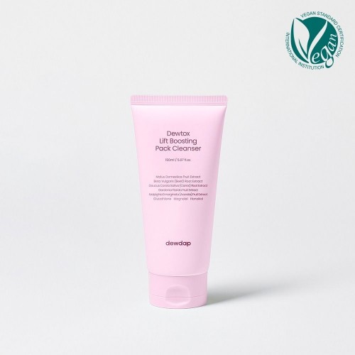 DEWDAP(純素) 提拉煥亮2合1面膜潔面乳150ml (滋潤/提拉/弱酸/水潤/光滑/不緊繃/輕磨砂/溫和/泡沫潔面/1分鐘面膜/敏感/粉刺肌/暗瘡肌/環保/可持續森林FSC) )8800265920103 DEWDAP(純素) 提拉煥亮2合1面膜潔面乳150ml (滋潤/提拉/弱酸/水潤/光滑/不緊繃/輕磨砂/溫和/泡沫潔面/1分鐘面膜/敏感/粉刺肌/暗瘡肌/環保/可持續森林FSC) )8800265920103