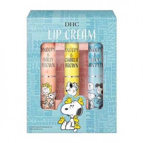DHC Lip Cream 橄欖護唇膏 1.5g x 3pcs Peanuts 限量版 168-3845 DHC Lip Cream 橄欖護唇膏 1.5g x 3pcs Peanuts 限量版 168-3845