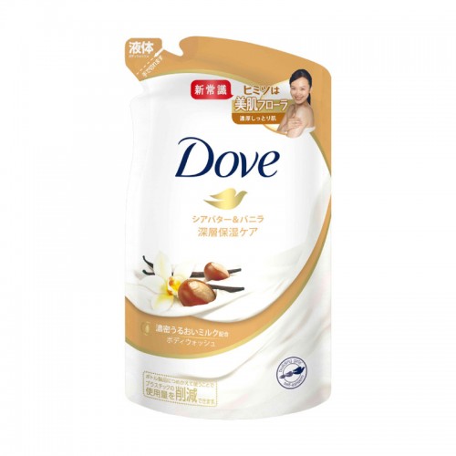 Dove 滋潤保濕沐浴露補充裝(乳木果油+香草) 340g 163-1247 Dove 滋潤保濕沐浴露補充裝(乳木果油+香草) 340g 163-1247