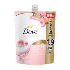 DOVE 多芬 滋潤保濕沐浴露 補充裝 640g  (桃子+ 甜香豌豆) 163-1334