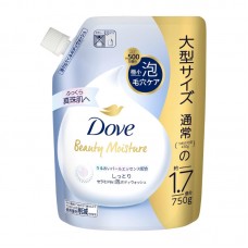 DOVE Beauty Moisture 護膚美肌泡泡沐浴乳 (深層保濕-藍) 750g 補充裝 163-1338