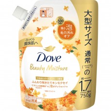 多芬 -DOVE Beauty Moisture 護膚美肌保濕泡泡沐浴乳 補充裝 750g 桂花香 163-1569