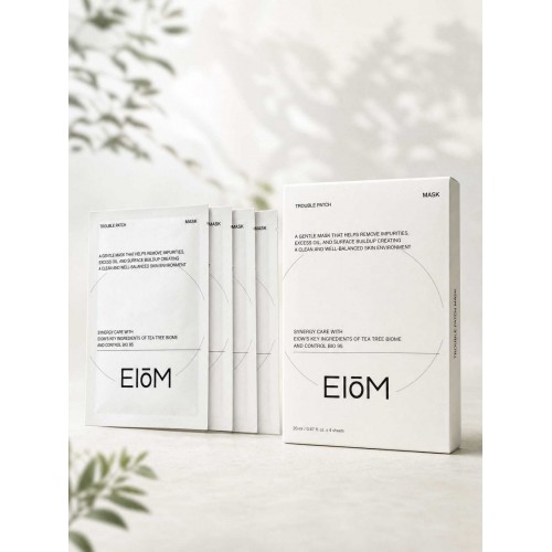 EIOM Trouble Patch Mask Sheet 袪痘淨膚面膜 (40分鐘深層暗瘡護理/袪痘/抗痘/去痘印/水油平衡/去皮脂/去角質/緊緻毛孔/去油脂/溫和/低敏/暗瘡肌/敏弱肌) 20ml x 4片 8800309590057 EIOM Trouble Patch Mask Sheet 袪痘淨膚面膜 (40分鐘深層暗瘡護理/袪痘/抗痘/去痘印/水油平衡/去皮脂/去角質/緊緻毛孔/去油脂/溫和/低敏/暗瘡肌/敏弱肌) 20ml x 4片 8800309590057