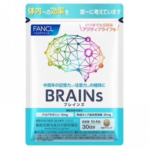 FANCL 健腦精華片 30日 120粒 169-706 FANCL 健腦精華片 30日 120粒 169-706