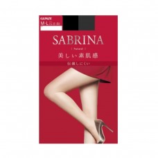 GUNZE - SABRINA SB410M 美麗素肌感 防鈎絲絲襪褲 (026 黑色) SIZE : M-L  801-552