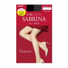 GUNZE SABRINA 美麗素肌感 防鈎絲絲襪褲 (026 黑色) SB510L Size: L-LL  801-553