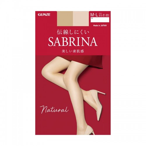 GUNZE SABRINA 美麗素肌感 防鈎絲絲襪褲 (389 膚色) SB510L SIZE : L-LL 801-555 GUNZE SABRINA 美麗素肌感 防鈎絲絲襪褲 (389 膚色) SB510L SIZE : L-LL 801-555