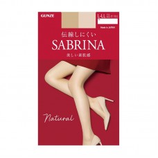 GUNZE SABRINA 美麗素肌感 防鈎絲絲襪褲 (膚色389) SB510M SIZE : M-L   801-554