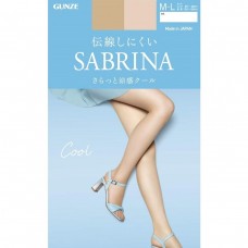 Gunze - SABRINA Stockings Cool 夏季 涼感絲襪 (389 膚色) SB570M Size: M-L  (新舊包裝隨機發貨) 801-583