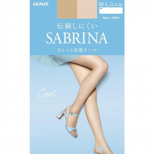 Gunze - SABRINA Stockings Cool 夏季 涼感絲襪 (389 膚色) SB570M Size: M-L (新舊包裝隨機發貨) 801-583 Gunze - SABRINA Stockings Cool 夏季 涼感絲襪 (389 膚色) SB570M Size: M-L (新舊包裝隨機發貨) 801-583