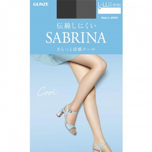 Gunze - SABRINA Stockings cool 夏季 涼感絲襪 (026黑色) SB570L Size: L-LL 168-910 Gunze - SABRINA Stockings cool 夏季 涼感絲襪 (026黑色) SB570L Size: L-LL 168-910