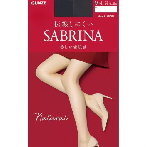 GUNZE - SABRINA 美麗素肌感 防鈎絲絲襪褲 (026 黑色) Size: M-L SB510M 165-0068