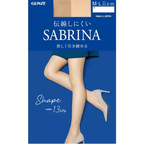 GUNZE - SABRINA13hPa 壓力塑性美肌絲襪 (389 膚色) Size: M-L SB520M 165-0074 GUNZE - SABRINA13hPa 壓力塑性美肌絲襪 (389 膚色) Size: M-L SB520M 165-0074