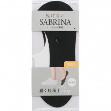 GUNZE -  SABRINA GUNZE - SABRINA 浅履防脫船襪 (026 黑色) Size: 23-25cm SQX901   165-0063  4550585361448