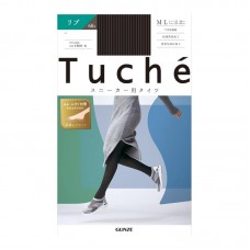 GUNZE TUCHE THW2 足底加厚型絲襪 (直紋) 54U Charcoal Grey, Size: M-L 801-493