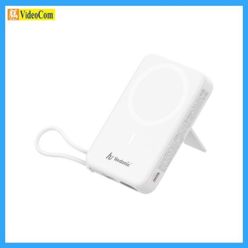 Hedonic 10000mah MagSafe 15W (81062) 白色 流動充電池 連嵌入式 Type C PD 3.0 20w 線和支架 4896385110627 Hedonic 10000mah MagSafe 15W (81062) 白色 流動充電池 連嵌入式 Type C PD 3.0 20w 線和支架 4896385110627