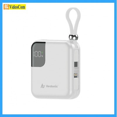 HEDONIC  HPD20C&L3 (81060) WH 10000mah (38.5Wh) PD 3.0 22.5W Lightning & USB-C 流動充電池 (第三代) 香港行貨 (3C認證) 一年保養