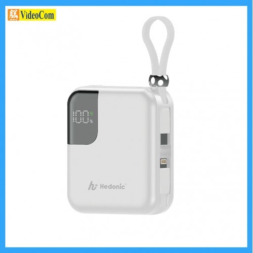 HEDONIC HPD20C&L3 (81060) WH 10000mah (38.5Wh) PD 3.0 22.5W Lightning & USB-C 流動充電池 (第三代) 香港行貨 (3C認證) 一年保養 HEDONIC HPD20C&L3 (81060) WH 10000mah (38.5Wh) PD 3.0 22.5W Lightning & USB-C 流動充電池 (第三代) 香港行貨 (3C認證) 一年保養