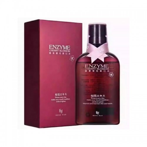 HENGHAO 台灣 ENZYME 酵素櫻花漱口水 350ml 163-0258 HENGHAO 台灣 ENZYME 酵素櫻花漱口水 350ml 163-0258
