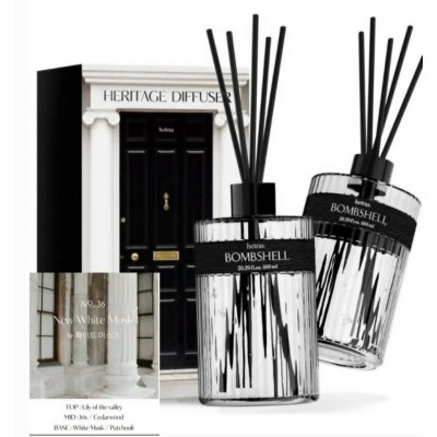 HETRAS Heritage Perfume Diffuser 香水香薰擴香瓶 (600ml x 2pcs)  (#36 White Musk 全新白麝香)  
