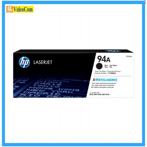 HP 94A 黑色原廠 LaserJet 碳粉匣 CF294A 適用打印機型號 : HP Laserjet Pro M118 /MFP/ M148dW / M149
HP 94A 黑色原廠 LaserJet 碳粉匣 CF294A 適用打印機型號 : HP Laserjet Pro M118 /MFP/ M148dW / M149