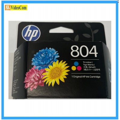 HP 804 High Yield Tri-color Original Ink Cartridge (T6N09AA)