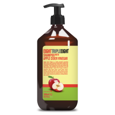 [只限店取] 英國TRIPLE EIGHT  蘋果醋洗髮露 (光澤/ 強韌頭髮/ 抗菌 )   1000ml