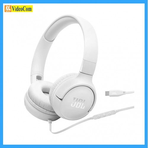 JBL Tune 520C USB-C 頭戴式耳機 高解析度有線頭戴式耳機 T520CWHT 1200130023255 JBL Tune 520C USB-C 頭戴式耳機 高解析度有線頭戴式耳機 T520CWHT 1200130023255