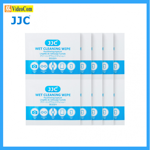 JJC CL-W100 清潔濕巾 (10片裝) 6950291522399
