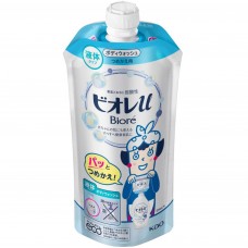花王 碧柔 溫和清新花香沐浴露 (微香型) 補充裝 340ml 柔嫩光滑 163-1436