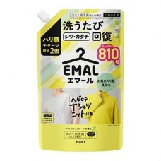 KAO 花王  EMAL 防縮護色洗衣液 810g 特大補充裝 (清新草本香) 162-1377