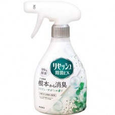 KAO 花王 RESESH 99%除菌EX 消臭噴霧 370ml 愜意皂香 衣類.布.空間用 162-1493 4901301454997