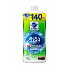 KAO Cucute Ultra Clean 洗碗機專用 強力去污除菌洗碗液 補充裝 840g 草本清香  162-0839