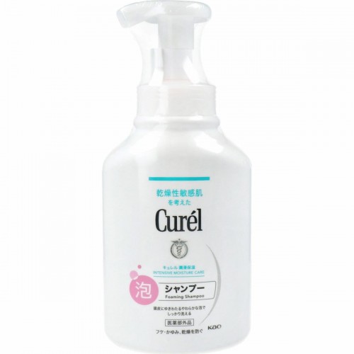 CUREL 珂潤 溫和潔淨泡沫洗髮慕斯 480ml 163-1580 CUREL 珂潤 溫和潔淨泡沫洗髮慕斯 480ml 163-1580