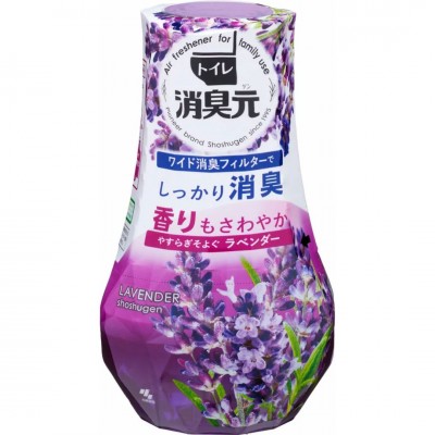 KOBAYASHI 小林製藥 ShoshuGen 廁所消臭元 液體空氣清新劑 400ml 薰衣草 168-1074