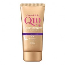 KOSÉ - Kose Coen Rich Q10夜間保濕修護護手霜 80g 163-1654