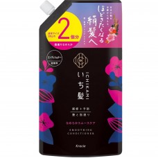Kracie ICHIKAMI Nameraka Smooth Care 柔韌順滑護髮素 補充裝 660g  163-0418