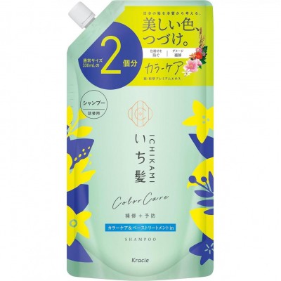 Kracie ICHIKAMI 護色修護洗髮精  660ml 補充裝 163-1008