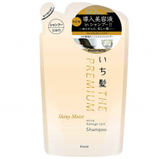 [只限店取] Kracie IKRACIE THE PREMIUM 閃亮保濕 洗護髮精補充裝 340ml 163-0813